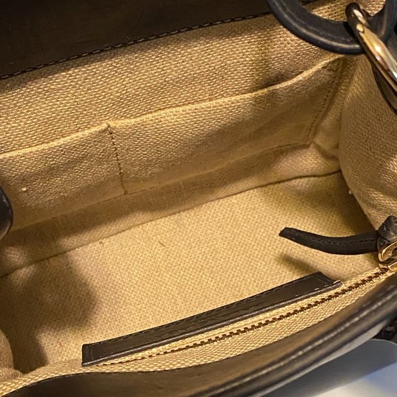 Authentic Balenciaga Mini Padlock Black Leather Cross Body Bag Please read: - Picture 12 of 14